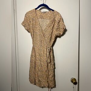 & Other Stories Wrap Mini Dress